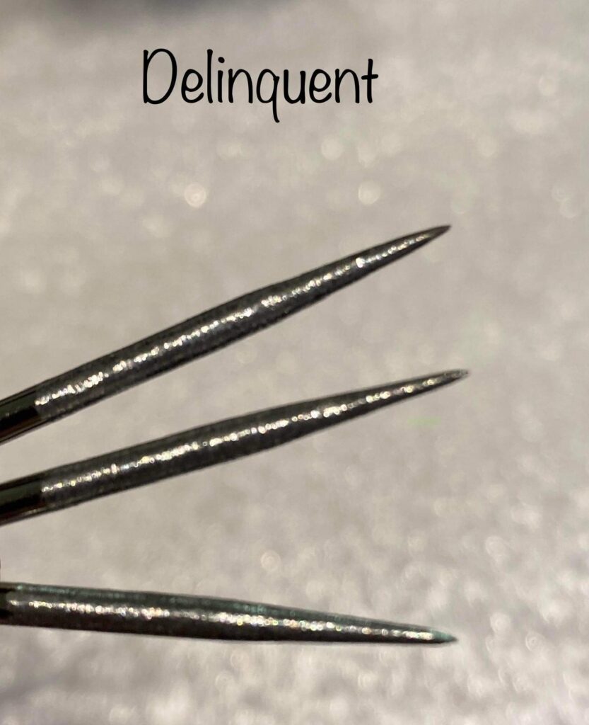 Punk Points Delinquent 32mm Dart Points Total Darts