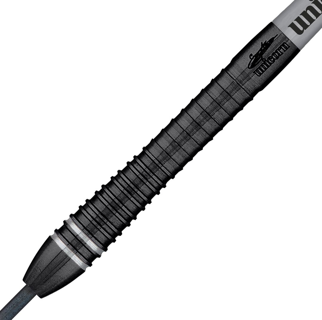 thumbnail image 2 of Unicorn Noir Gary Anderson Phase 5 90% Black Tungsten 18g Soft Tip Darts Set 2 of 14