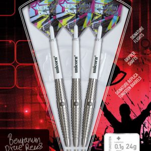 Unicorn Contender Benjamin Drue Reus 80% Tungsten 24g Darts Set