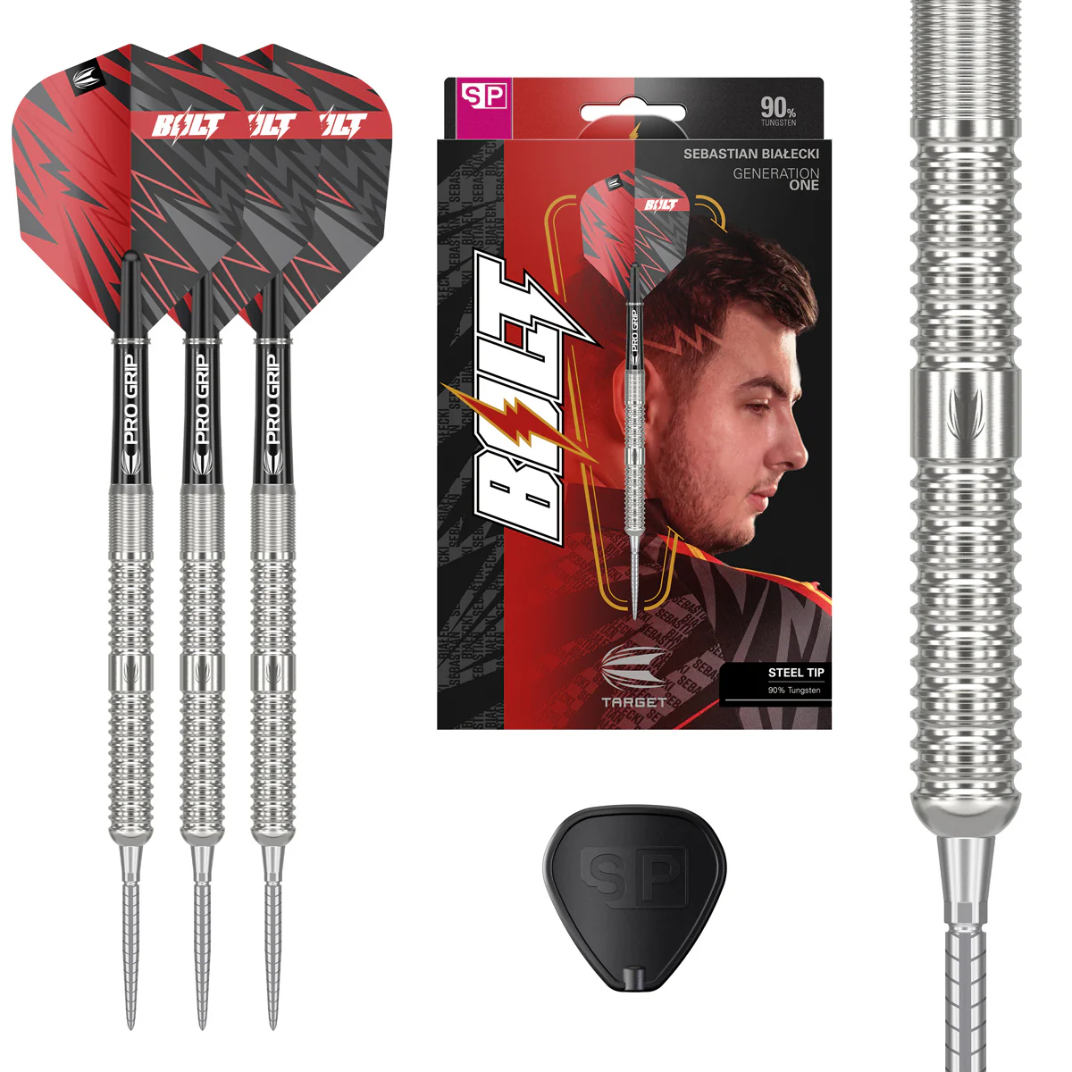 Target Sebastian Bialecki 90% Tungsten 22g Darts Set