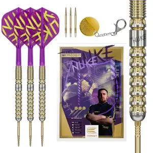 Target Prodigy Luke Littler G1 90% Tungsten 22g Darts Set