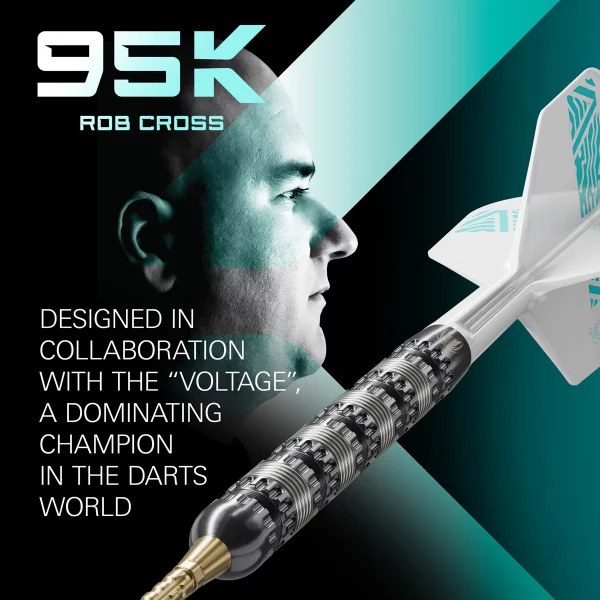 Target Rob Cross 95K 95% Tungsten SP 21g Darts Set - Image 3