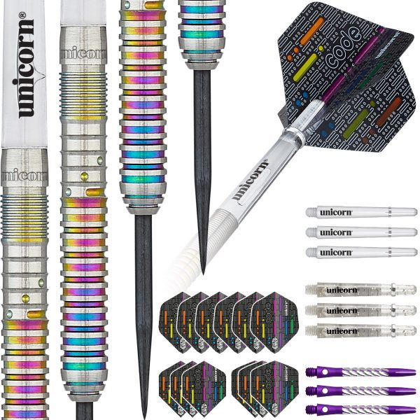 Unicorn Code Ian White 90% Tungsten 21g Darts Set - Image 2