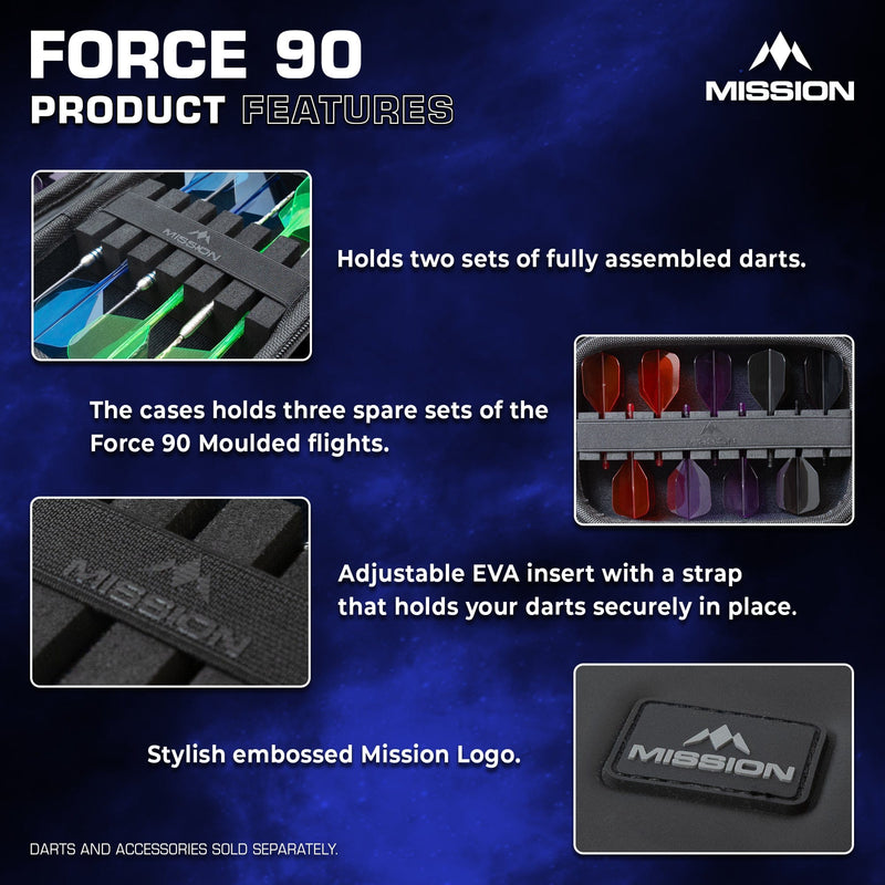 Mission Force 90 EVA Large Darts Case - Image 4
