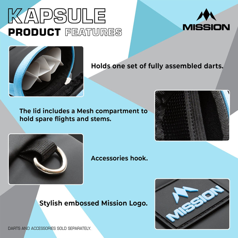 Mission Kapsule EVA Drop In Darts Case - Image 4