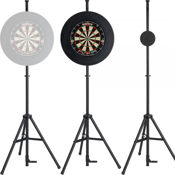 Unicorn Tri-Stand Floor To Ceiling Dartboard Stand.