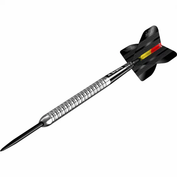 Mission Mike De Decker Silver 95% Tungsten 22g Darts Set - Image 4