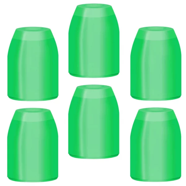 L-Style Dart Flights Champagne Rings Pack Of 6 Green