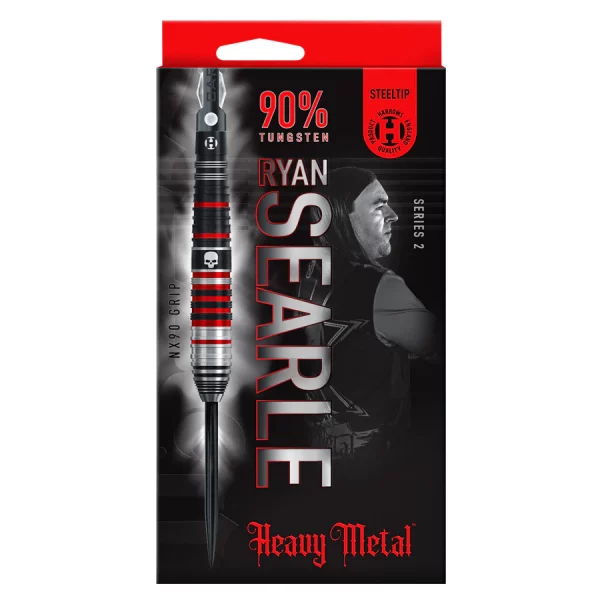 Harrows Ryan Searle Series 2 90% Tungsten 23g Darts Set - Image 3