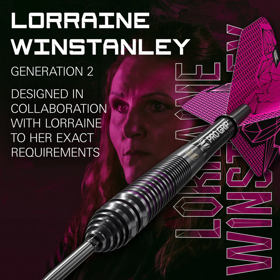 Target Lorraine Winstanley Gen 2 90% Tungsten SP 24g Darts Set - Image 3