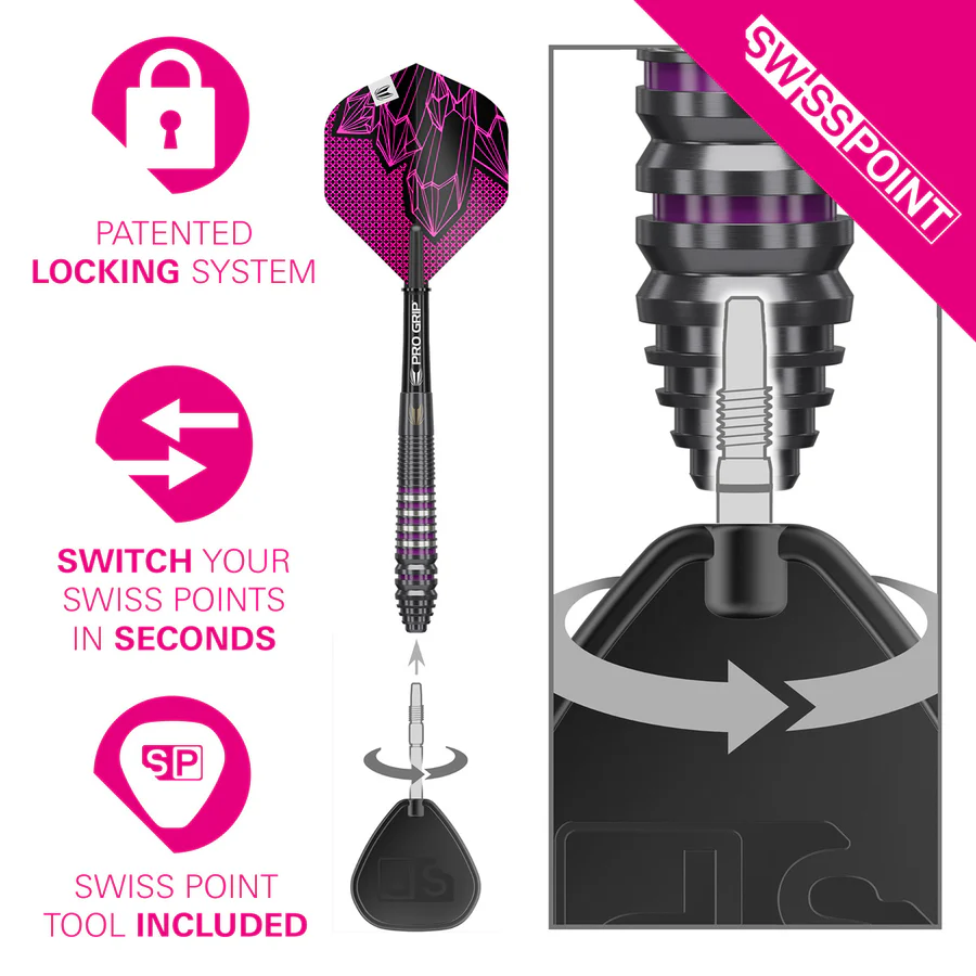 Target Lorraine Winstanley Gen 2 90% Tungsten SP 24g Darts Set - Image 5