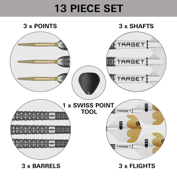 Target Redux 03 90% Tungsten SP 22g Darts Set - Image 6