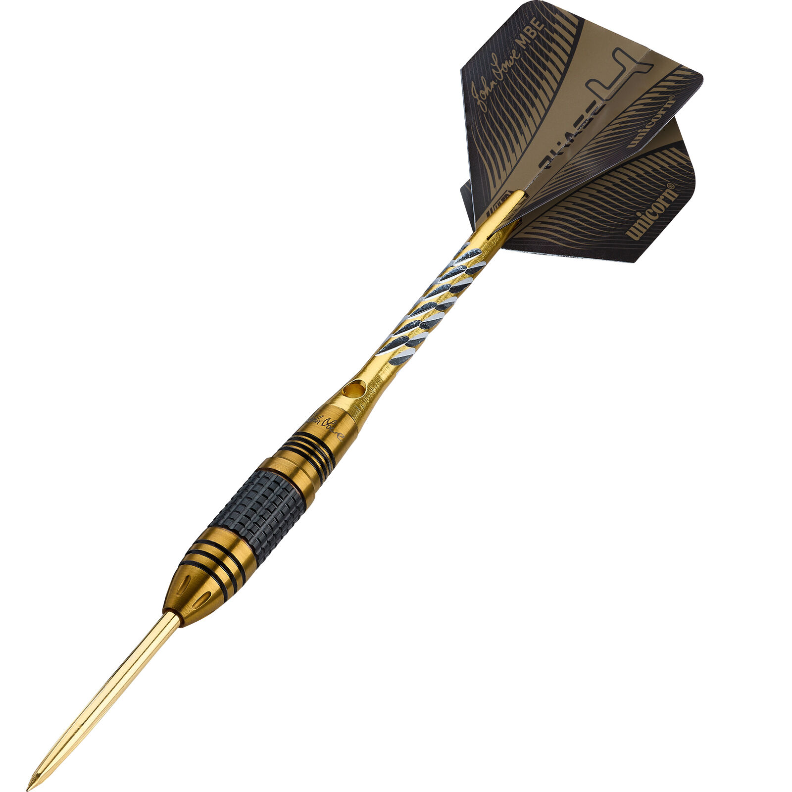 Unicorn World Champion John Lowe Phase 4 90% Tungsten 23g Darts Set - Image 2