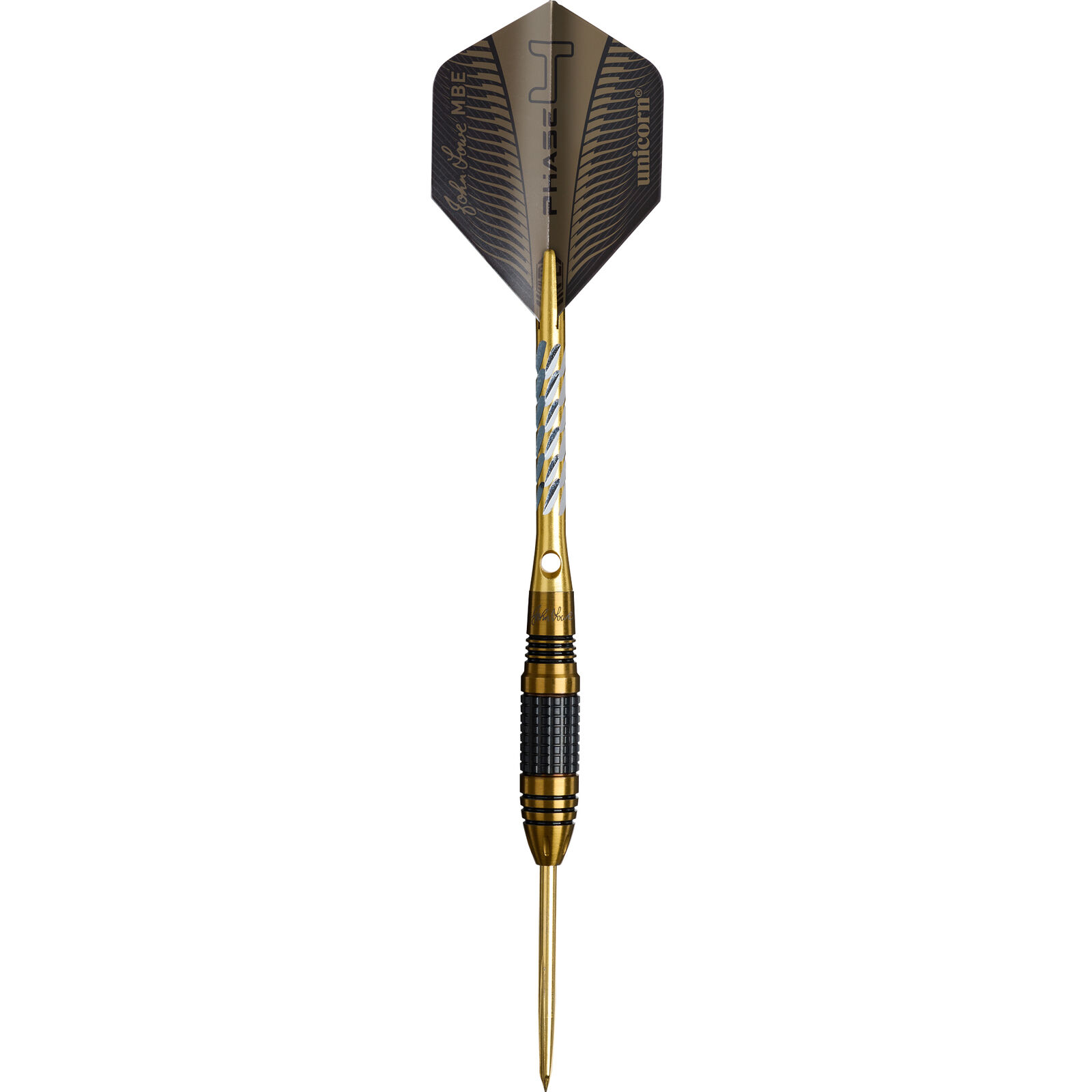 Unicorn World Champion John Lowe Phase 4 90% Tungsten 23g Darts Set - Image 4