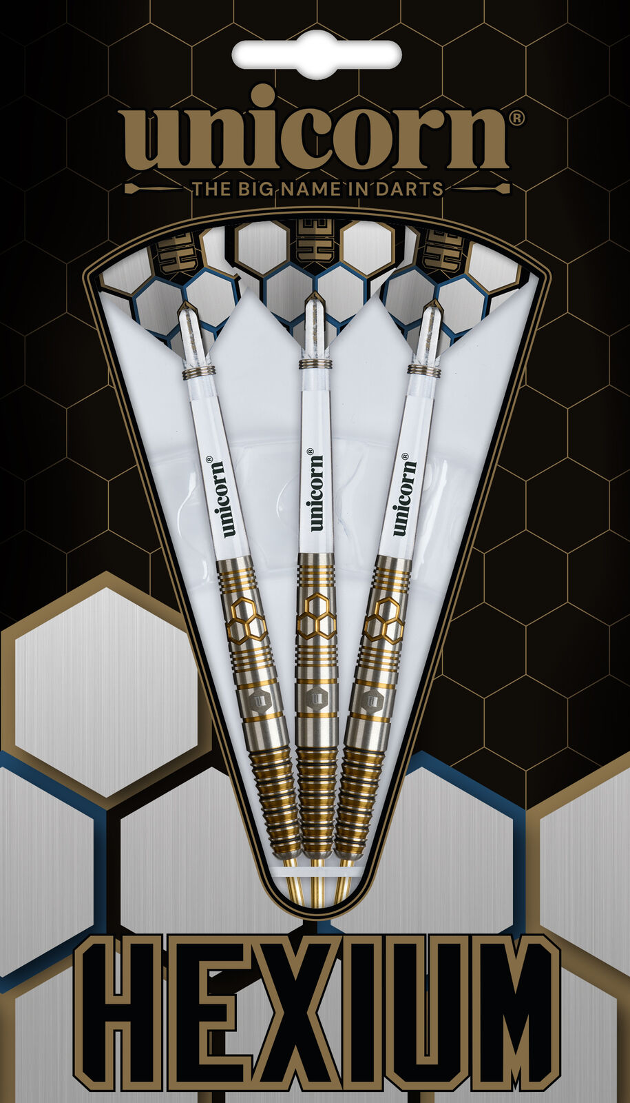 Unicorn Hexium Style 3 90% Tungsten 24g Darts Set - Image 2