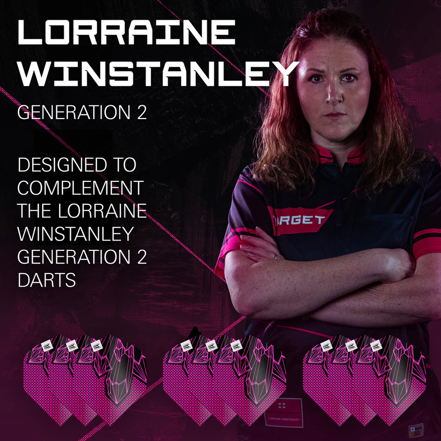 Target Lorraine Winstanley G2 Pro Ultra Dart Flights No.6 (3 Sets) - Image 2