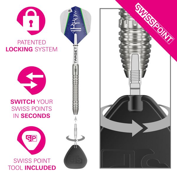 Target Shane McGuirk World Champion 90% Tungsten SP 23g Darts Set - Image 5