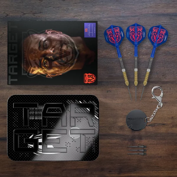 Target Raymond van Barneveld GEN 6 95% Tungsten SP 23g Darts Set - Image 7