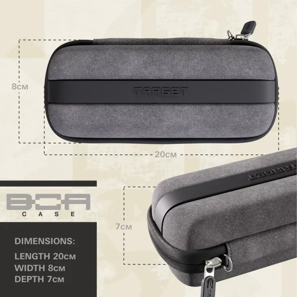 Target BOA Darts Case Grey - Image 2