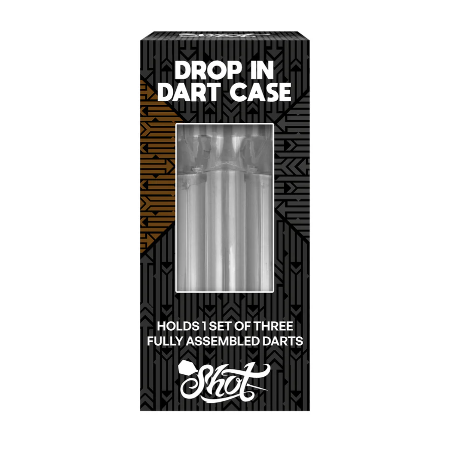 Shot Drop In Dart Case Clear White - Image 3