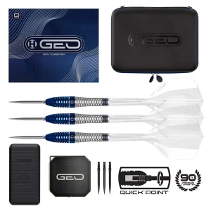 Harrows Geo Bomb 90% Tungsten QP Steel Tip Darts 25g