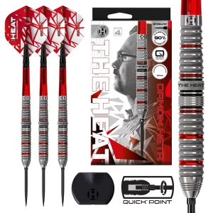 Harrows Damon Heta Series 4 90% Tungsten QP Steel Tip Darts 21g