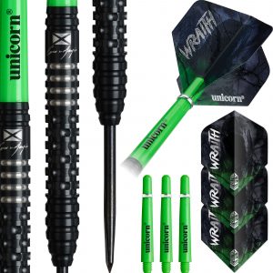Unicorn Cameron Menzies Wraith Steel Tip Dart 90% Tungsten 21g Darts Set