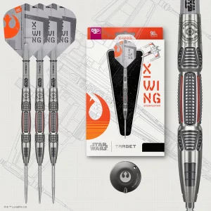 STAR WARS™ | TARGET X-Wing 90% Tungsten Steel Tip Darts 26g