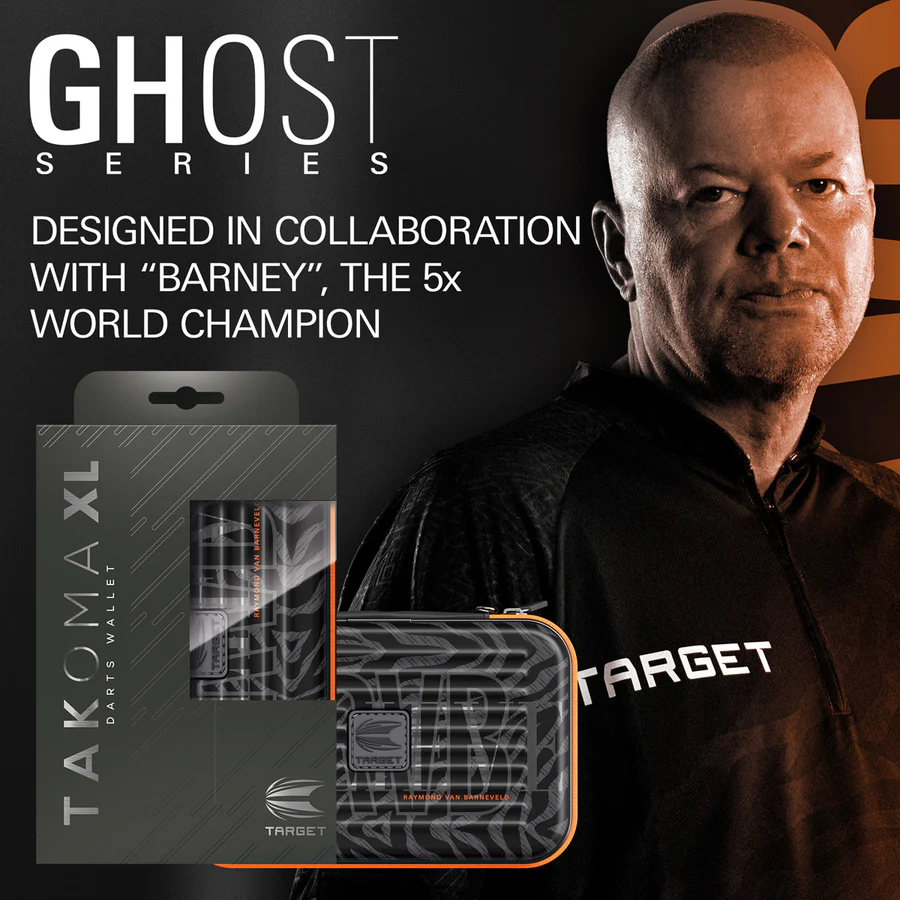 Target Raymond van Barneveld Takoma Ghost XL Darts Case - Image 2