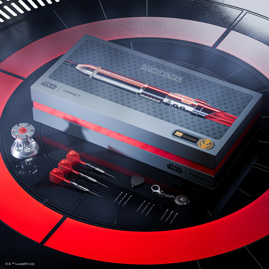 STAR WARS™ | TARGET Darth Vader "Sith Lord" Lightsaber First Edition 95% Tungsten 24g Steel Tip Darts - Image 6