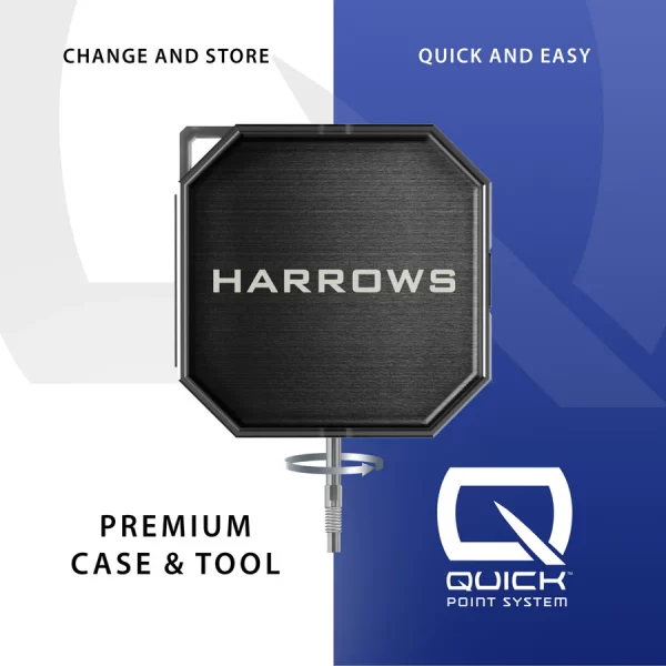 Harrows Premium Quick Point Tool / Case – Total Darts