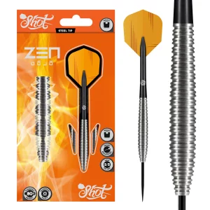 Shot Zen Dojo 80% Tungsten 21g Steel Tip Darts Set