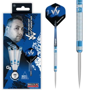 Bulls DE Jermaine Wattimena G3 90% Tungsten Steel Tip 22g Darts Set