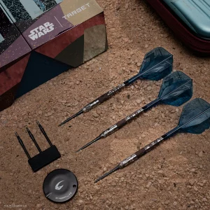 STAR WARS™ | TARGET Mandalorian 95% Tungsten SP Steel Tip 22g Darts Set