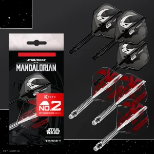 STAR WARS™ | TARGET Mandalorian K-Flex No2 Integrated Flights and Shafts Multipack Intermediate