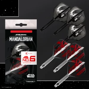 STAR WARS™ | TARGET Mandalorian K-Flex No6 Integrated Flights and Shafts Multipack Intermediate