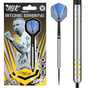 Shot Ritchie Edhouse 90% Tungsten Steel Tip 23g Darts Set