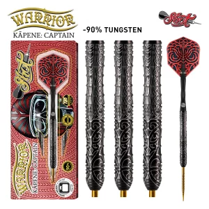 Shot Warrior Kapene 90% Tungsten Steel Tip 22g Darts Set