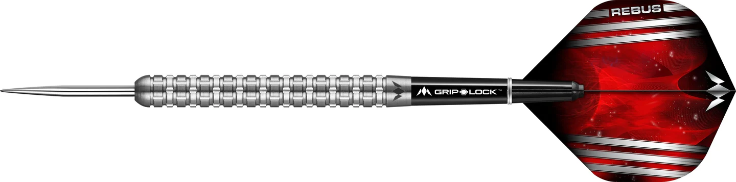 Mission Rebus Darts Steel Tip M3 Linear Grip 90% Tungsten 21g Darts Set - Image 2