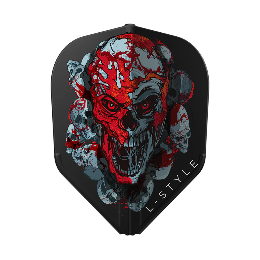 L-Style Ryan Searle V4 EZ Dart Flights Black L3 Shape - Image 2