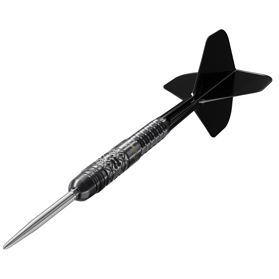 Target Japan Black Marque Creed Swiss Point 90% Tungsten 25g Steel Tip Darts - Image 2