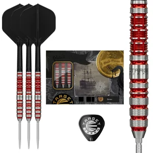 Target Japan Black Marque Spinel Swiss Point 90% Tungsten 24g Steel Tip Darts