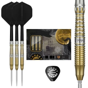 Target Japan Black Marque Enzo Swiss Point 90% Tungsten 24g Steel Tip Darts