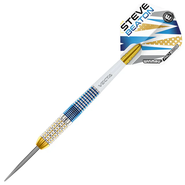 Winmau Steve Beaton Legacy Edition 90% Tungsten Steel Tip 22g Darts Set - Image 3