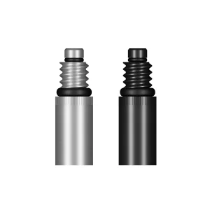 Shot Dart Shaft Spinners Silver