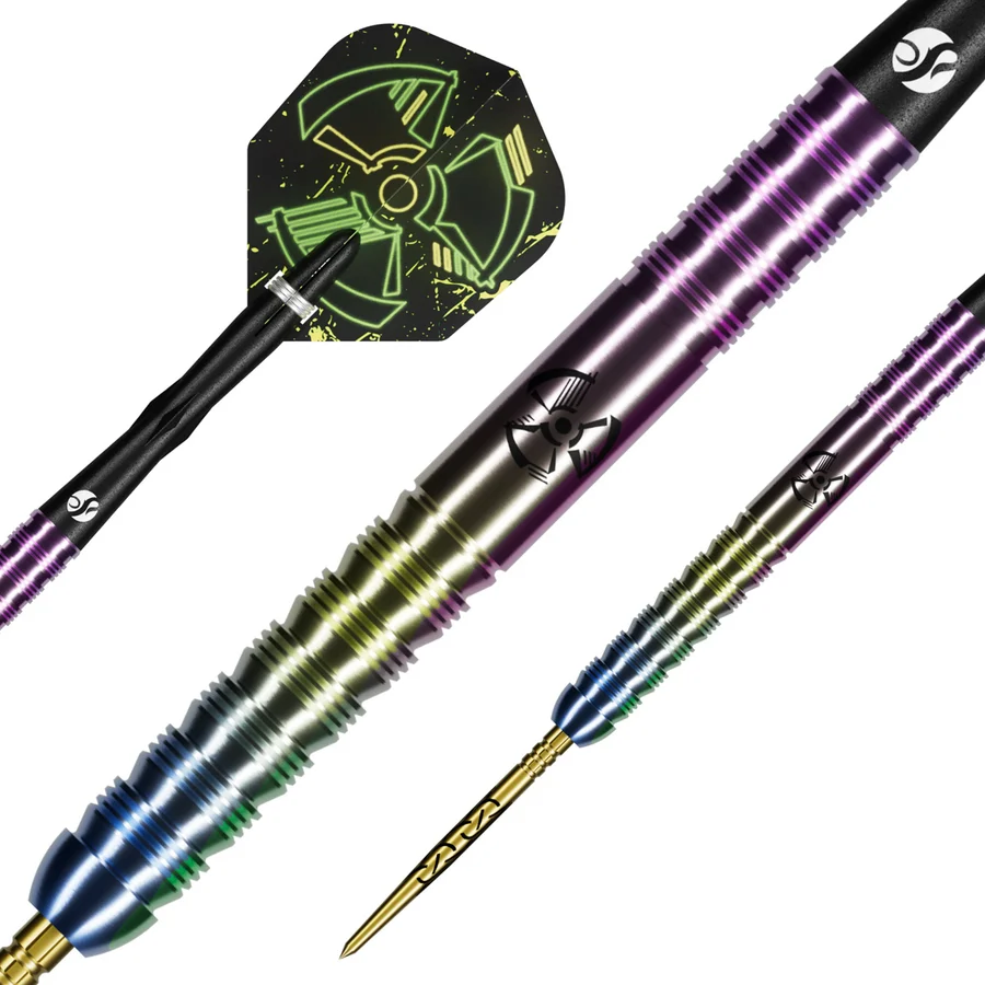 Shot Pro Series Stowe Buntz 3.0 Turbo Point 90% Tungsten Steel Tip 23g Darts Set - Image 2