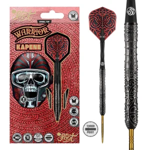 Shot Warrior Kapene Turbo Point 90% Tungsten Steel Tip 24g Darts Set