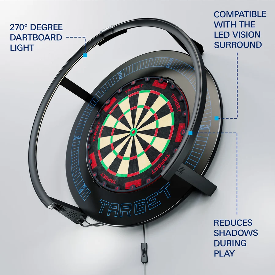 Target Corona Vision 2 Dartboard Lighting System - Image 3