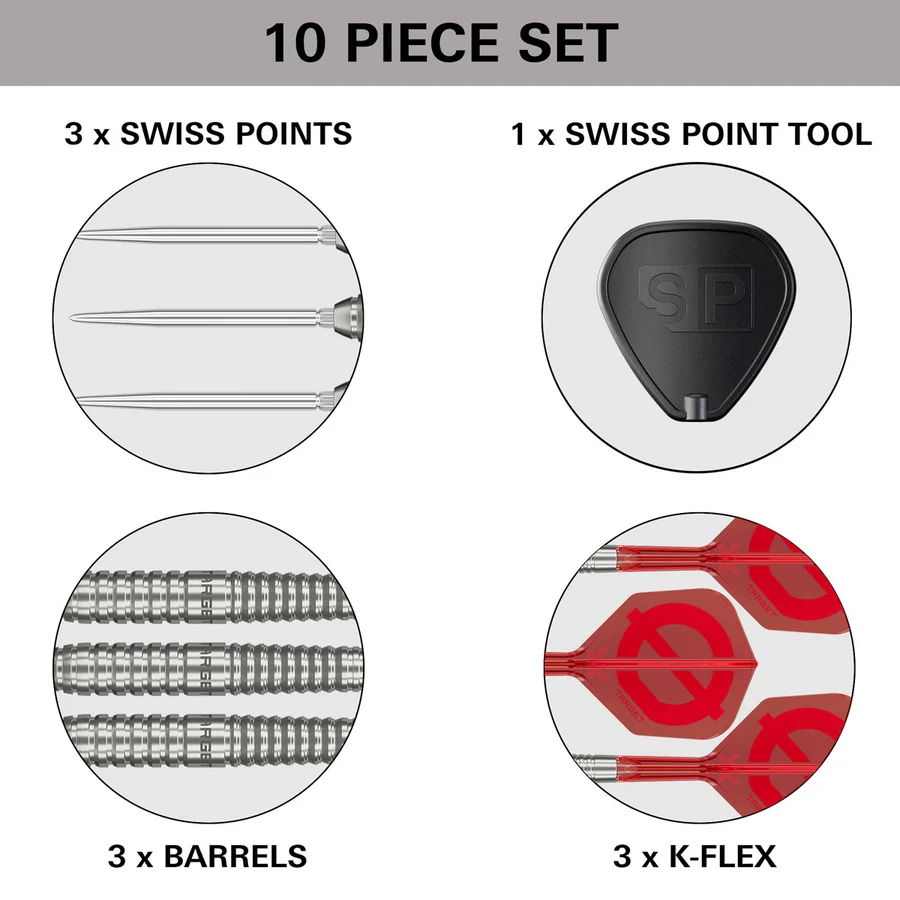 Target Group O 01 Swiss Point 50% Tungsten Steel Tip 24g Darts - Image 5