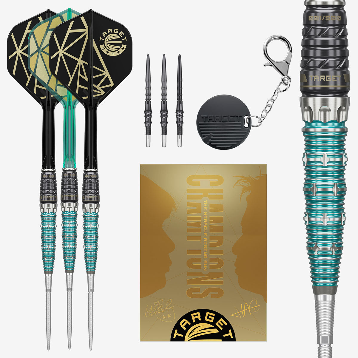 Target Japan The Miracle Rising Sun Limited Edition Champions Set Swiss Point 23g Darts